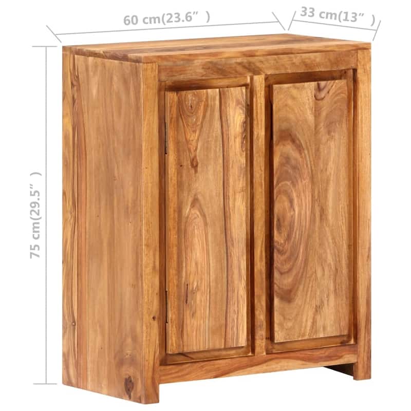 vidaXL Sideboard Buffet Cabinet with Storage for Kitchen Living Room Entryway - 23.6" x 13" x 29.5" (W x D x H)