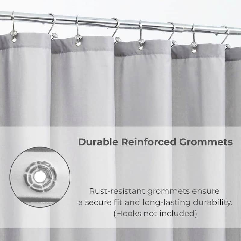 Extra Long Waterproof Shower Curtain Liner 71x79 Inches
