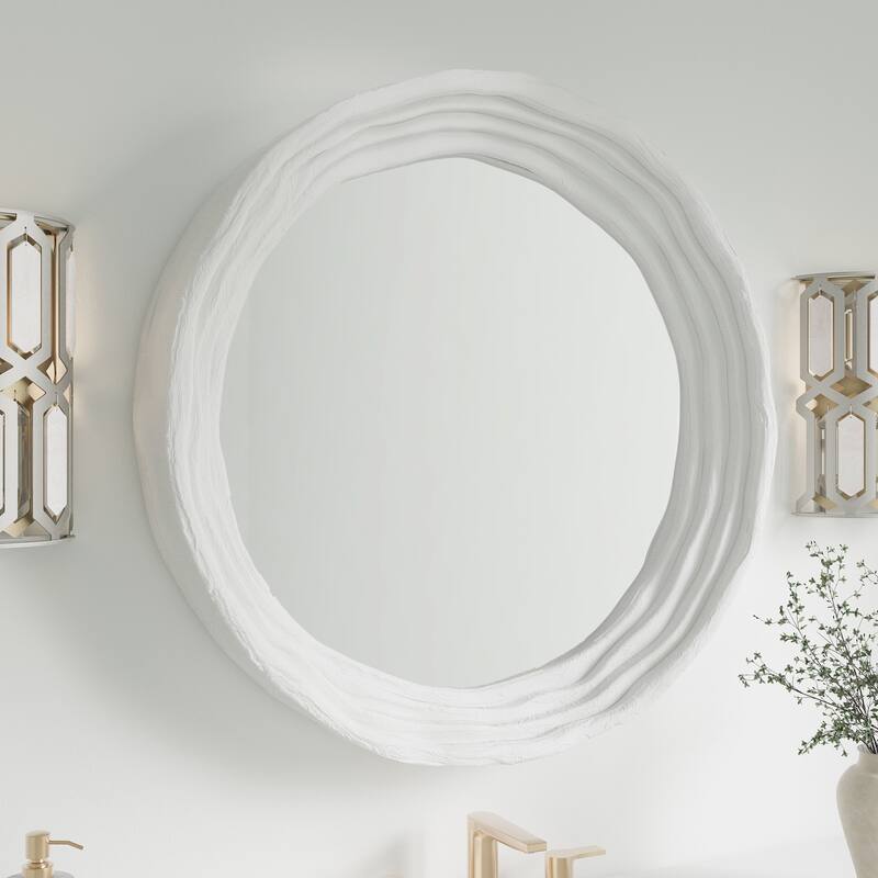 James Martin Vanities 250-MR30 Terra 30" Diameter Circular Flat Framed