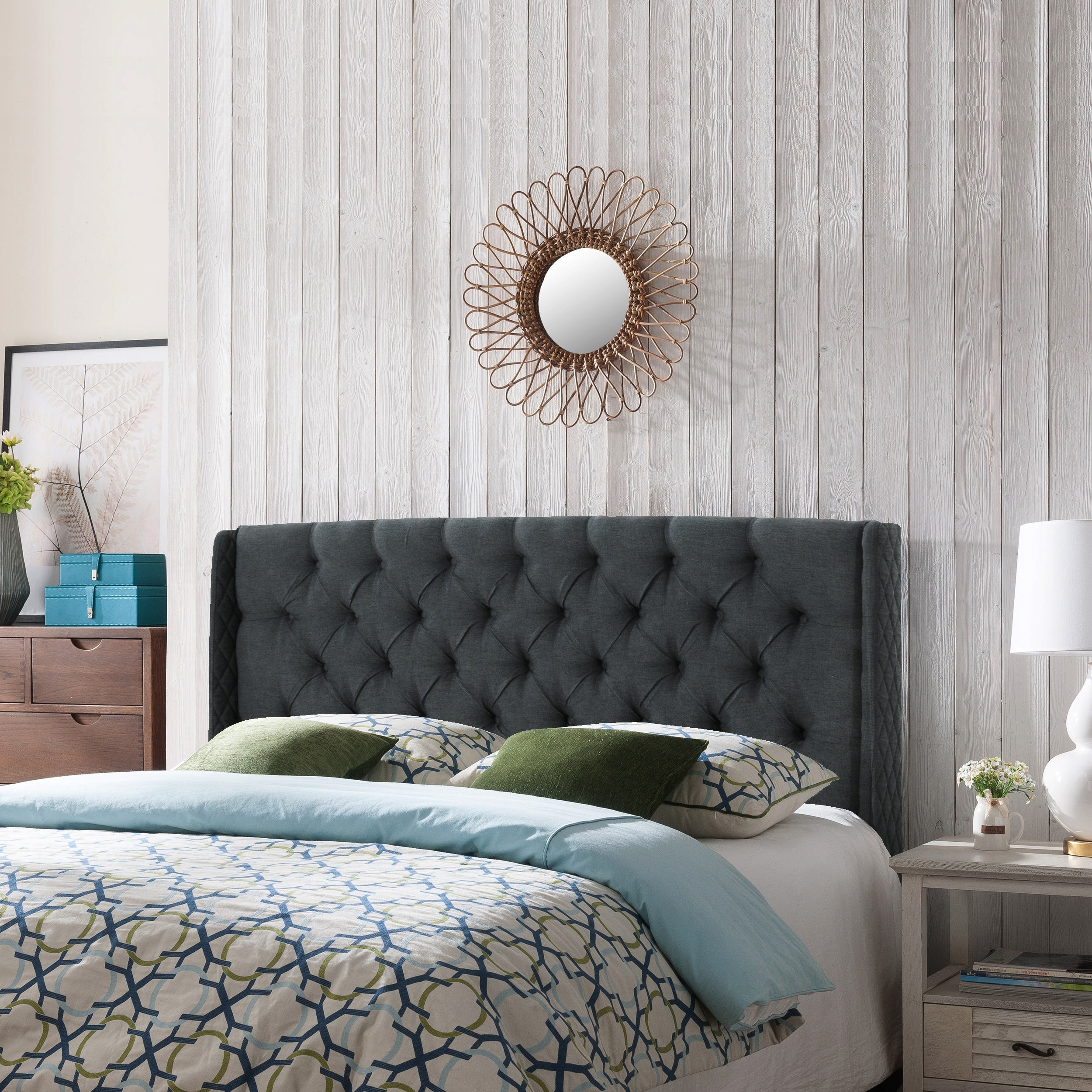 Perryman tufted outlet headboard
