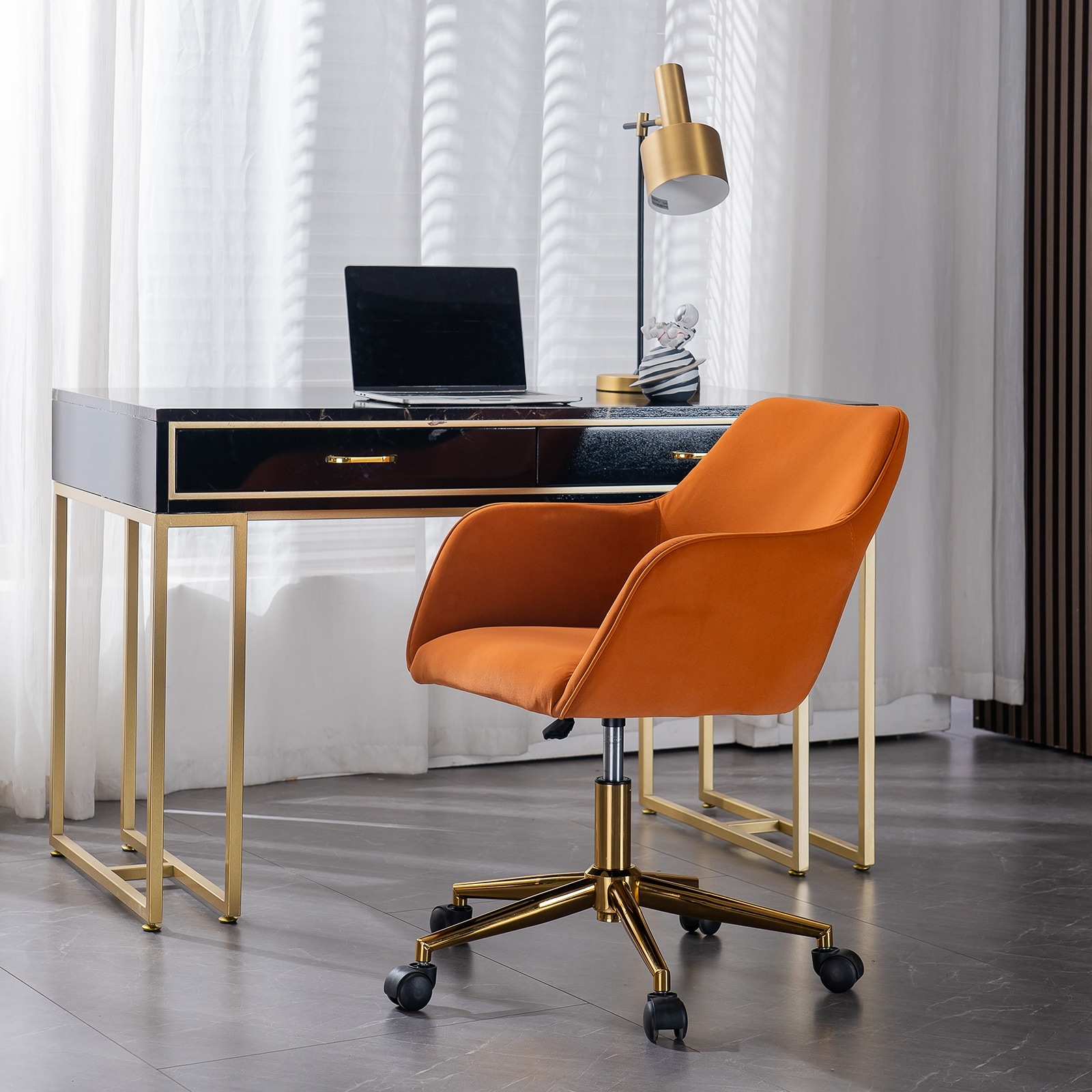 https://ak1.ostkcdn.com/images/products/is/images/direct/24e940ca884ffc317a8dec33fe6c7bd40bb330f8/Orange-Velvet-Adjustable-Height-360-Revolving-Home-Office-Chair%2C-with-Gold-Metal-Legs-and-Universal-Wheel.jpg