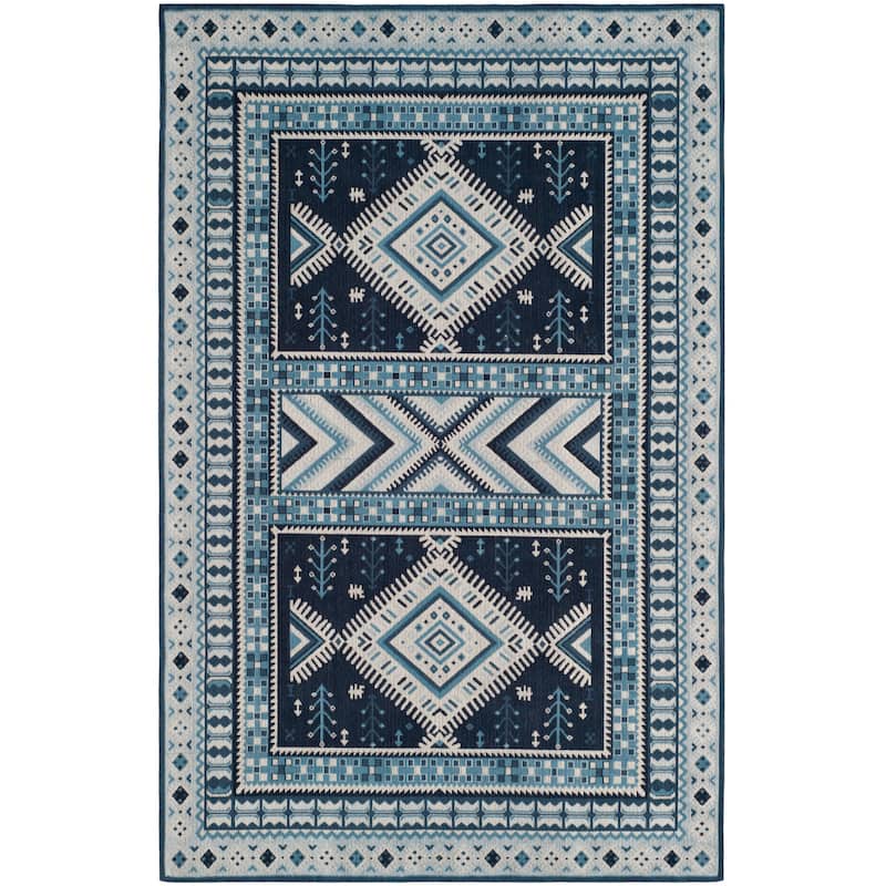 SAFAVIEH Classic Vintage Boho Rozeta Oriental Cotton Rug