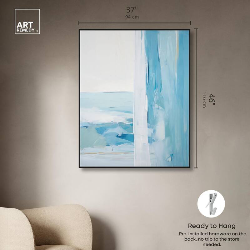 Transcendent Tides II Canvas by Art Remedy