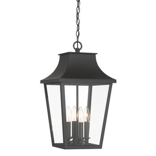 The Great Outdoors 73347 Altimeter 4 Light 11" Wide Outdoor Pendant