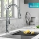 preview thumbnail 50 of 144, Kraus 2-Function 1-Handle 1-Hole Pulldown Sprayer Brass Kitchen Faucet