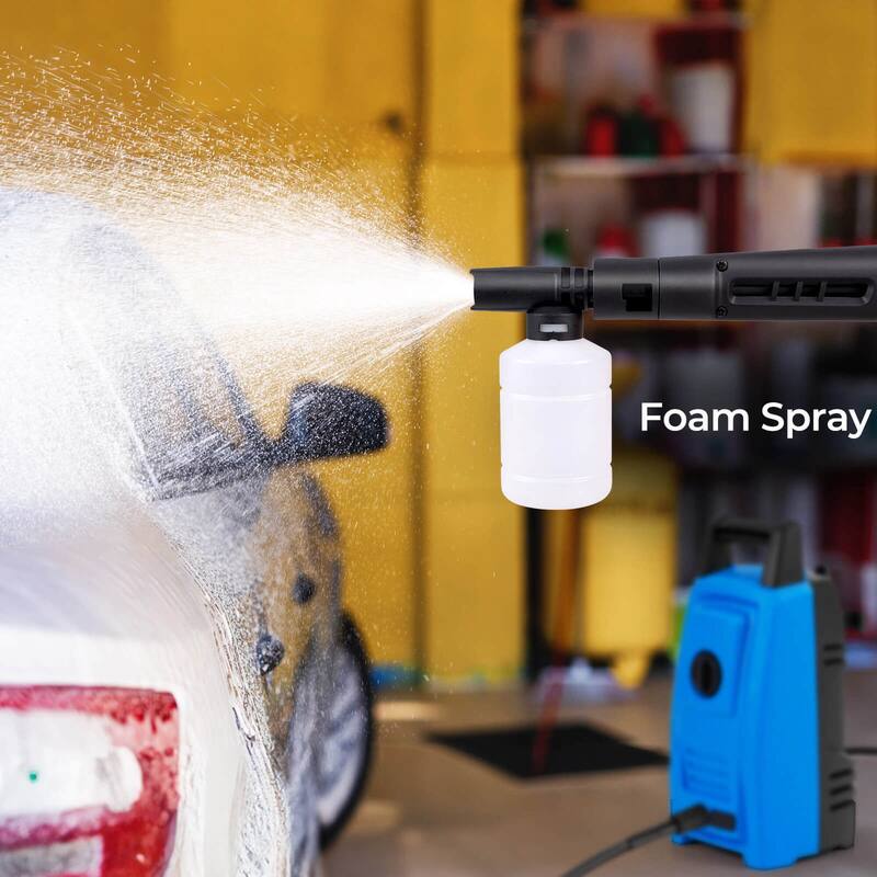 Ironmax Electric Pressure Washer with Wheels 5 Quick Connect Nozzles - See Details