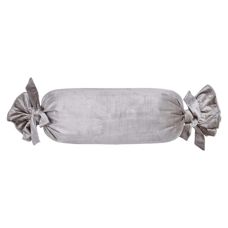 Giselle, Oyster, Large Round Bolster
