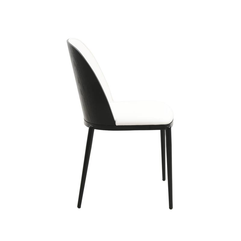 Ravenna 6-Piece Dining Set 66-Inch Rectangular MDF Dining Table and 6 Dining Side Chairs