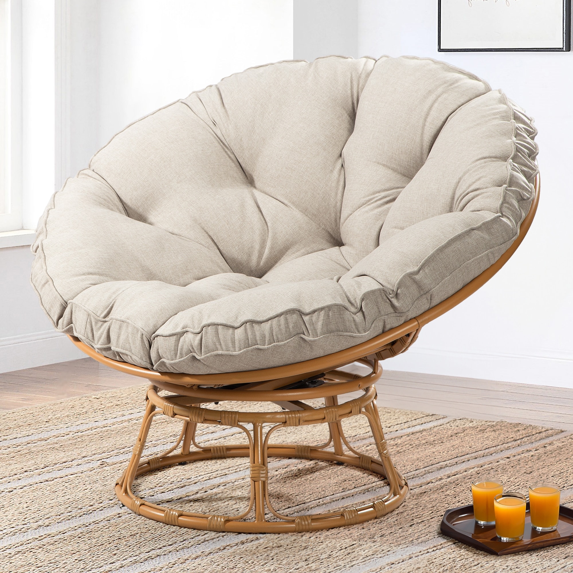 Overstock discount papasan chair