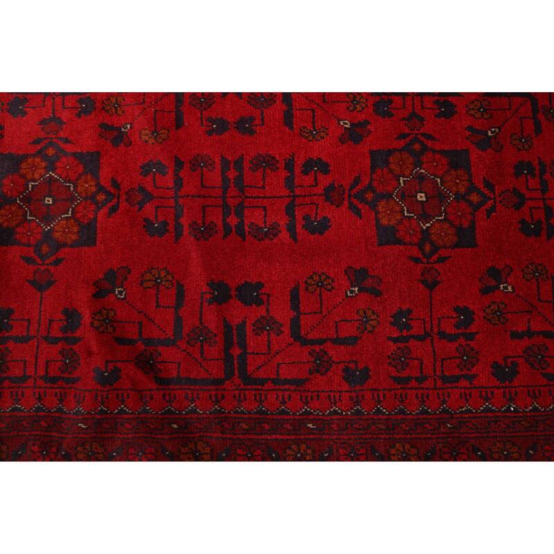 ECARPETGALLERY Hand-knotted Finest Khal Mohammadi Red Wool Rug - 8'3 x 11'6