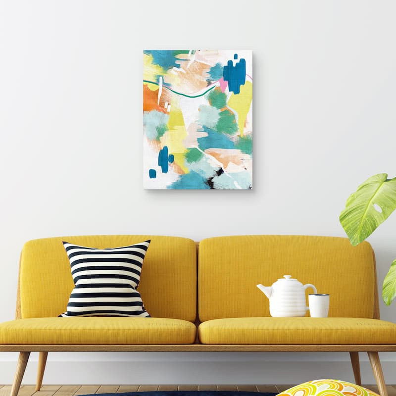 Summer Crayons I by Belle Maison Canvas Art Print