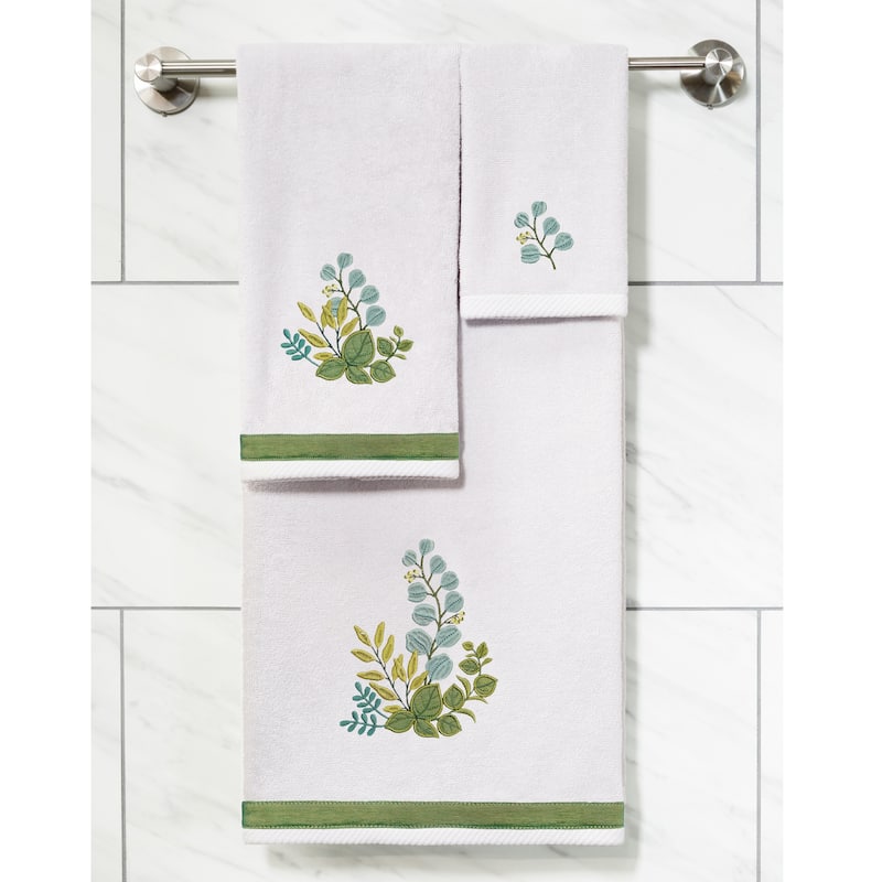 Authentic Hotel and Spa Turkish Cotton Botanica 2 PC Towel Set