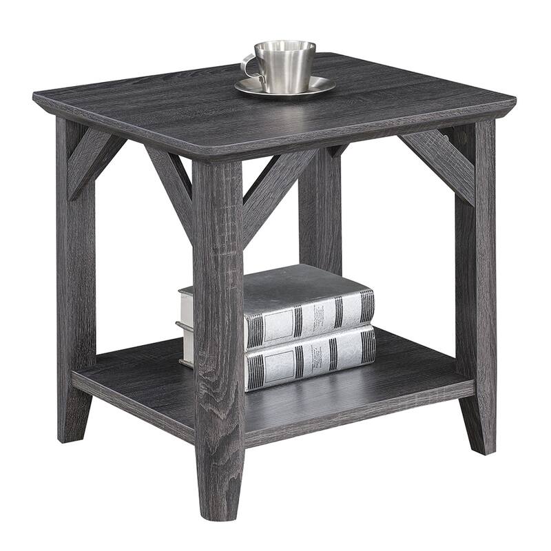 Convenience Concepts Winston End Table with Shelf