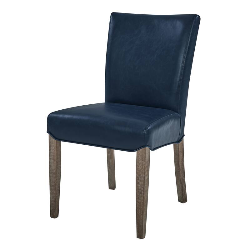 NPD Furniture Beverly Hills Bonded Leather Dining Chair (Set of 2) - na