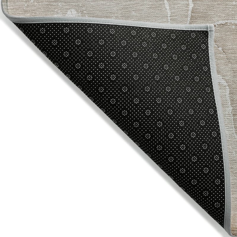 Machine Washable Indoor/ Outdoor Chantille Watercolor Rug