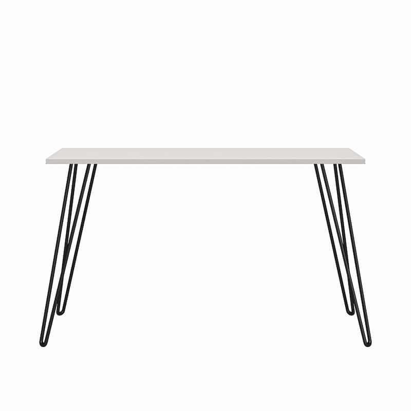 Roomfitters Owen Minimalist Writing Desk with Hairpin Legs
