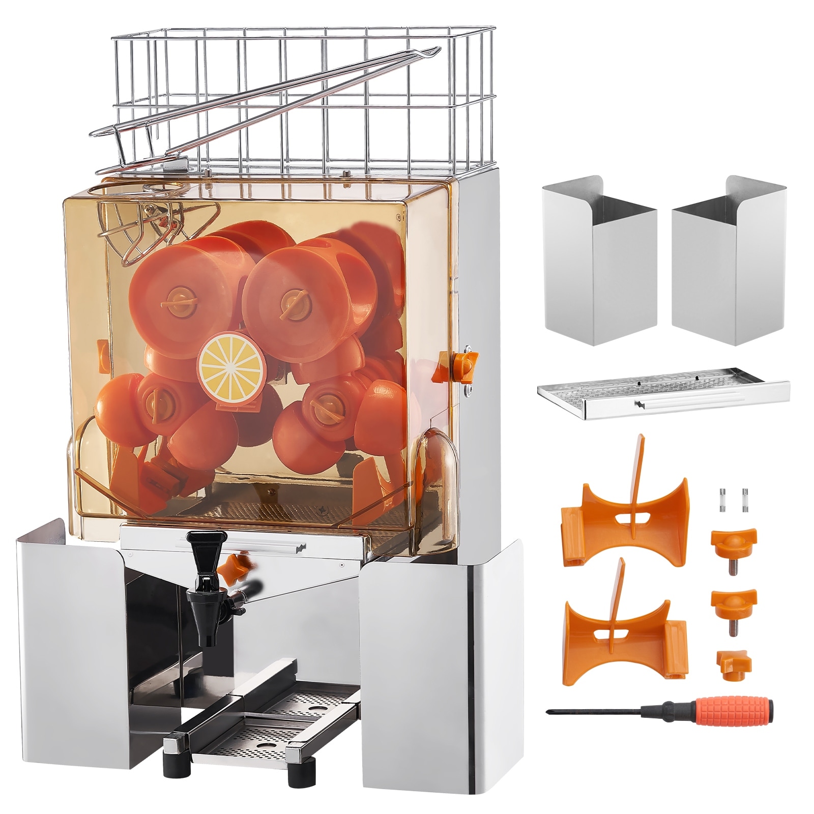 Commercial Orange Juicer Machine 120W Automatic Juice Extractor
