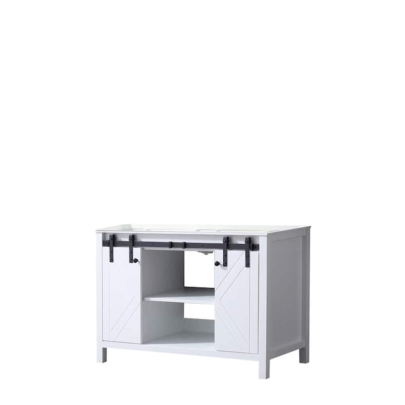 Marsyas 48 in W x 22 in D Ash Grey Bath Vanity