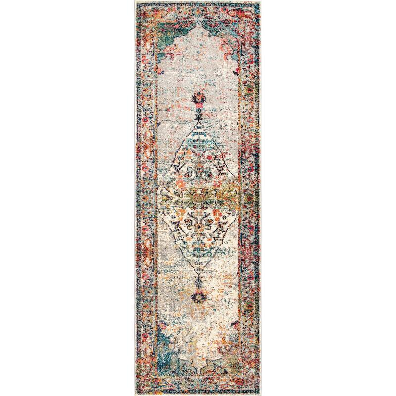 Nuloom Vintage Medallion Veronica Area Rug