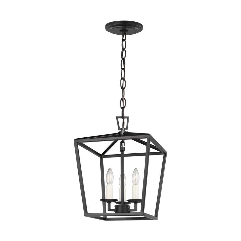 Bellevue Moselle 3 Light 10" Wide Taper Candle Mini Pendant