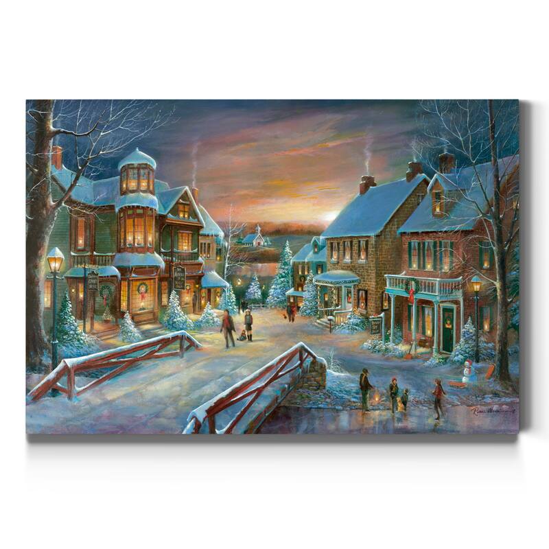 Home For The Holidays-Premium Gallery Wrapped Canvas - Ready to Hang