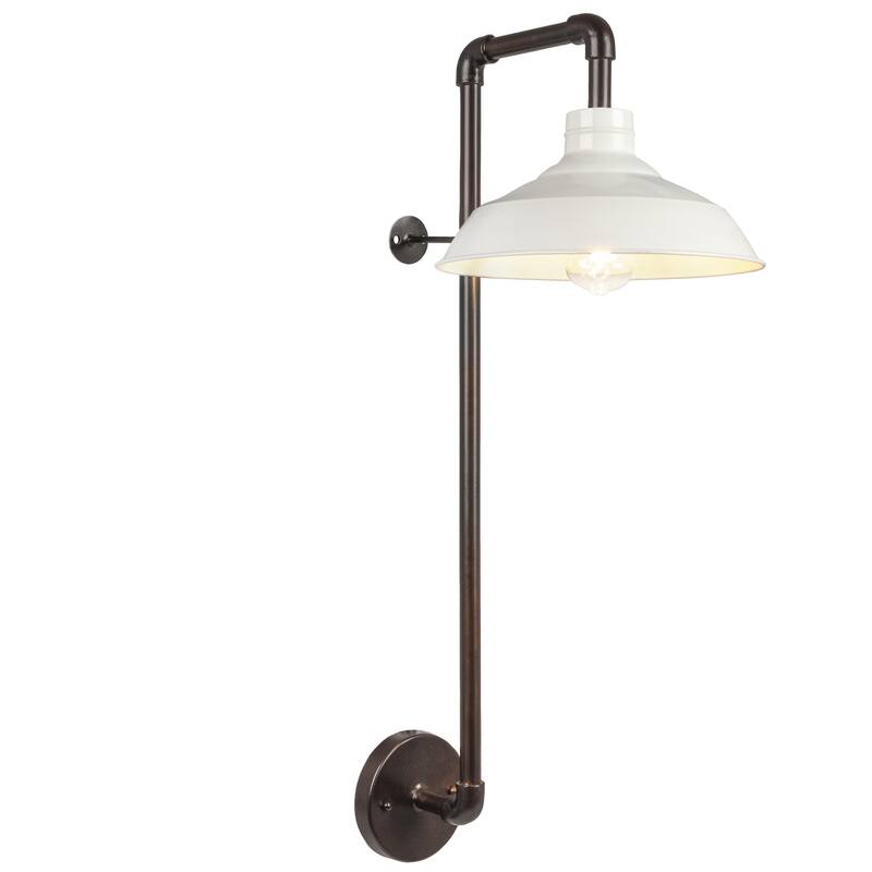 Metal Wall Sconce with Shade