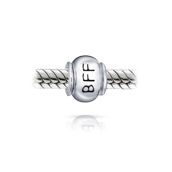 NEW 925 Sterling Silver European Bracelet Charm Bead Best Friends