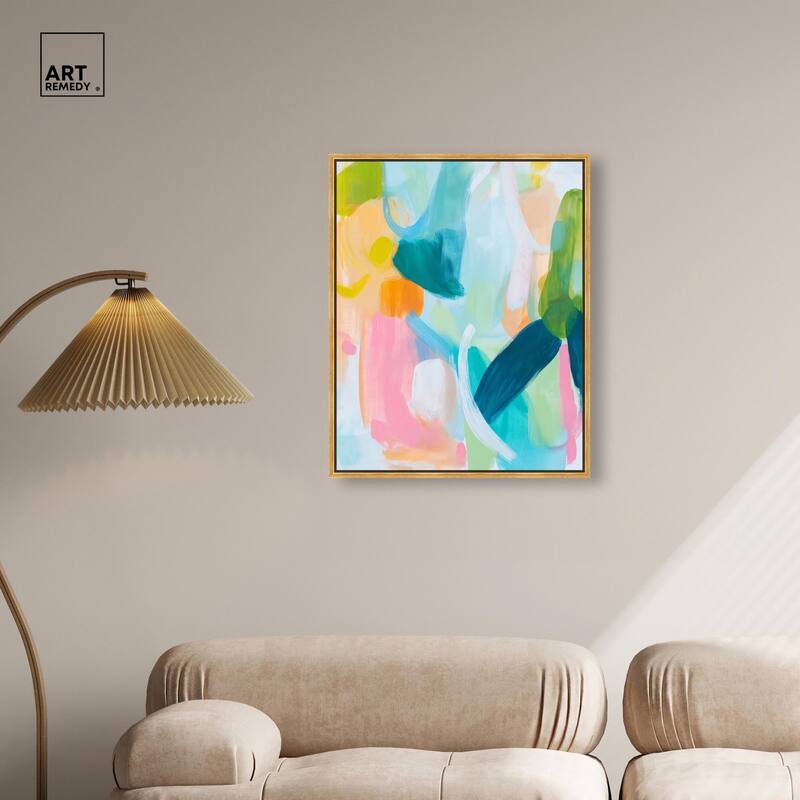Layered Lush II Canvas by Art Remedy