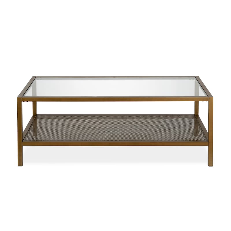 Carbon Loft Gugliemi Brass Coffee Table