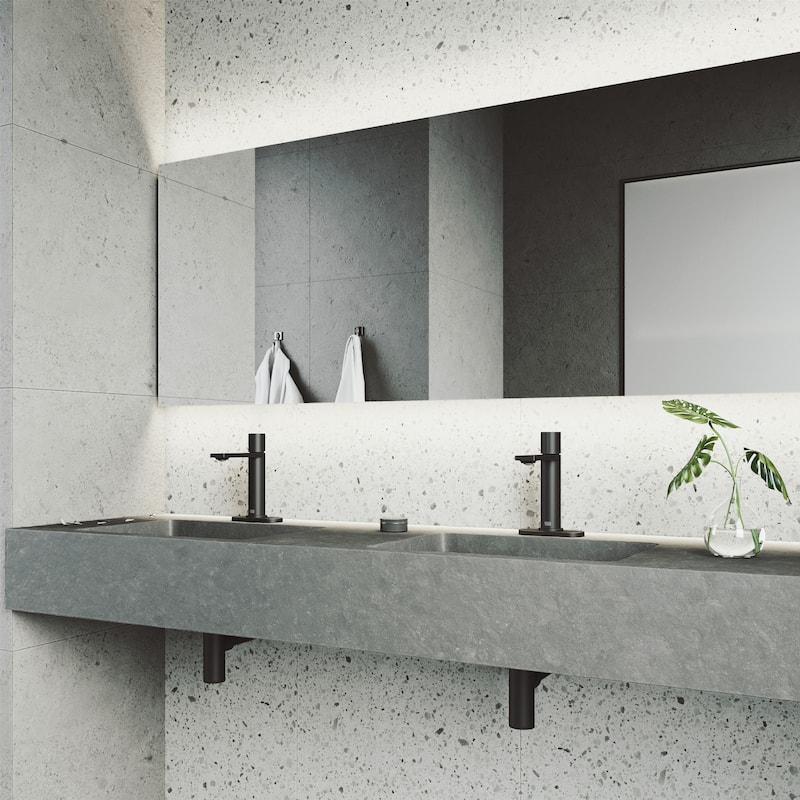 VIGO Halsey 8" H Single Handle Single Hole Bathroom Faucet