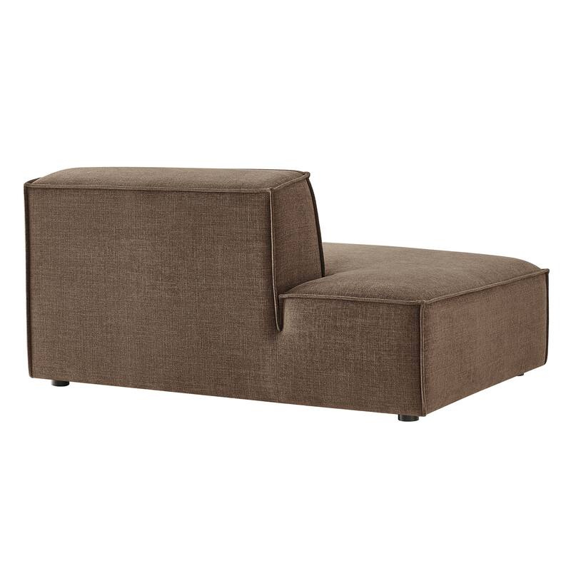 Restore Performance Fabric Upholstered Left-Facing Armless Modular Chaise