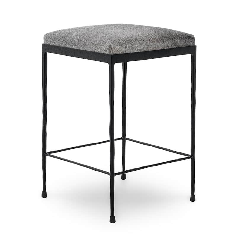 Classic Home Bose Leather Counter Stool