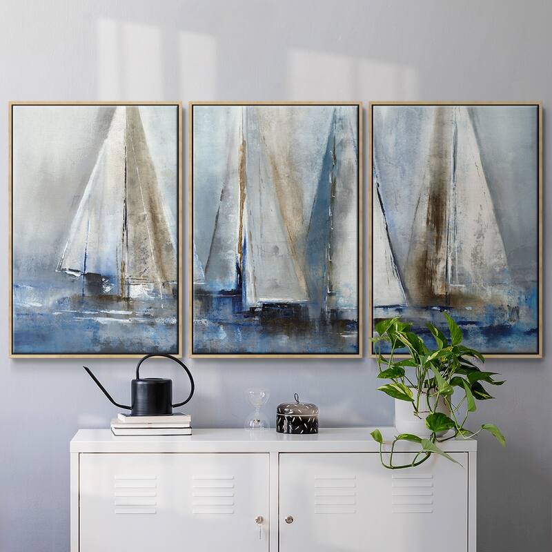 Quiet Wind II - Multi Piece Framed Canvas