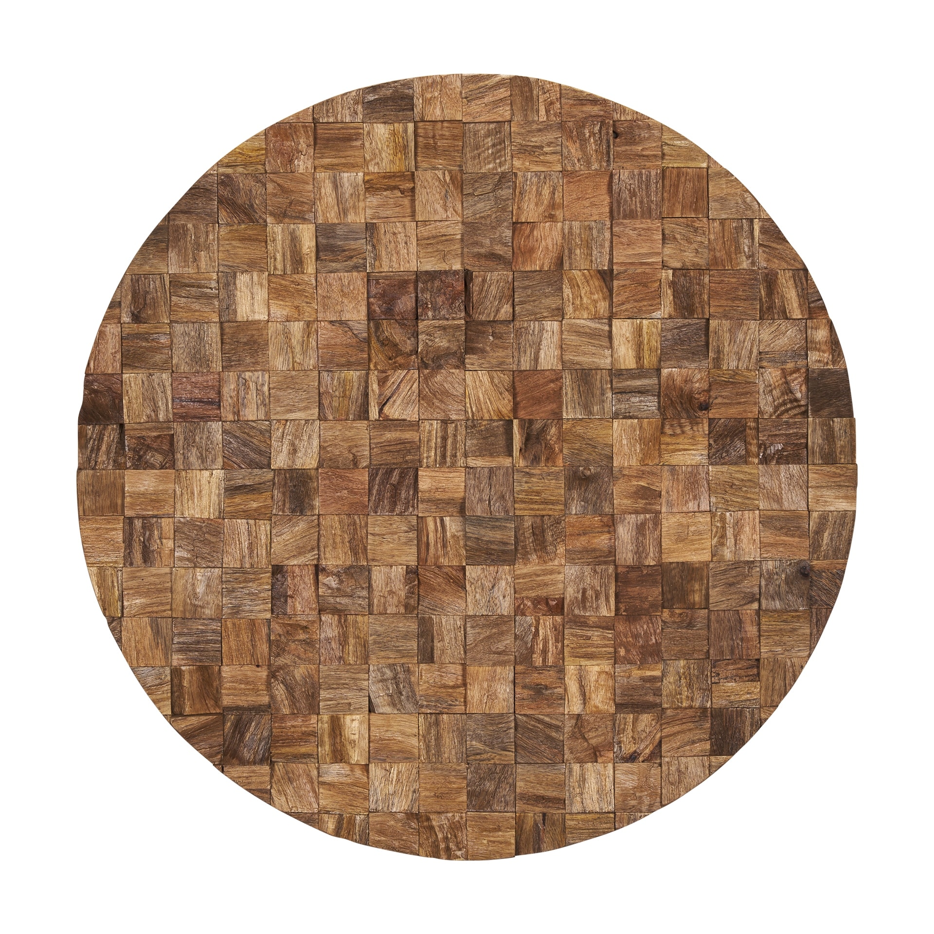 Mercana Into the Abyss II LIght Brown Wood 32" Wall Art