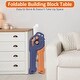 preview thumbnail 6 of 5, Easel for Kids, Foldable Toddler Easel with Building Block Table