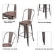 preview thumbnail 27 of 40, Andeworld farmhouse bar stools ,counter height bar stools set of 4 - Set of 4