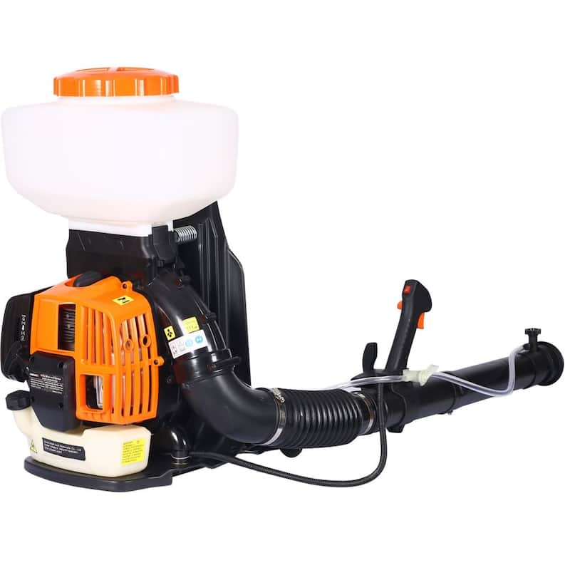 52cc Backpack Fogger Sprayer,Mist and Duster Sprayer,Agricultural Fertilizatino Spray - Orange