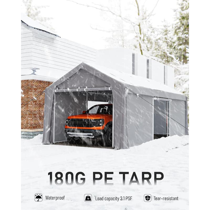 Carport 10'x20' 13'x20' Heavy Duty Portable Garage