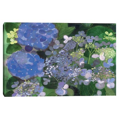Hydrangea Blue by Maret Hensick Canvas Art Print