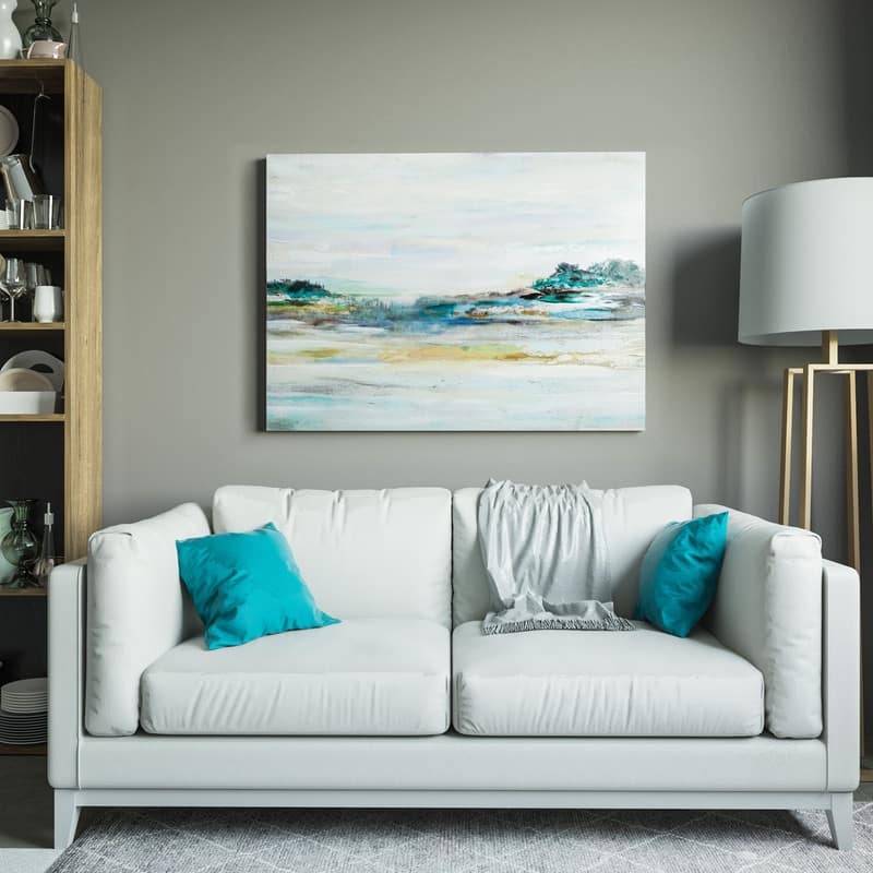 Yosemite Home Decor Wave Goodbye Original Hand-Painted Wall Art - Multi-Color