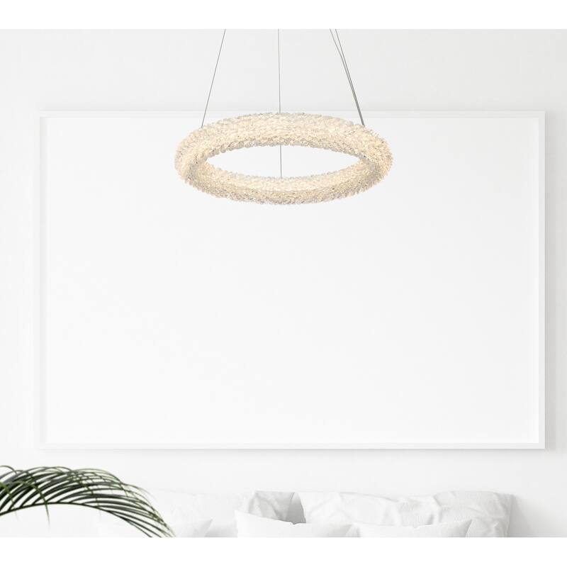 Indigo Home 18 inch Adjustable LED Chandelier