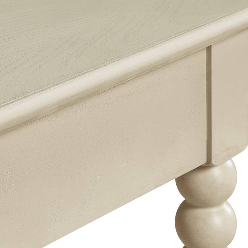Elise End Table in Black Finish