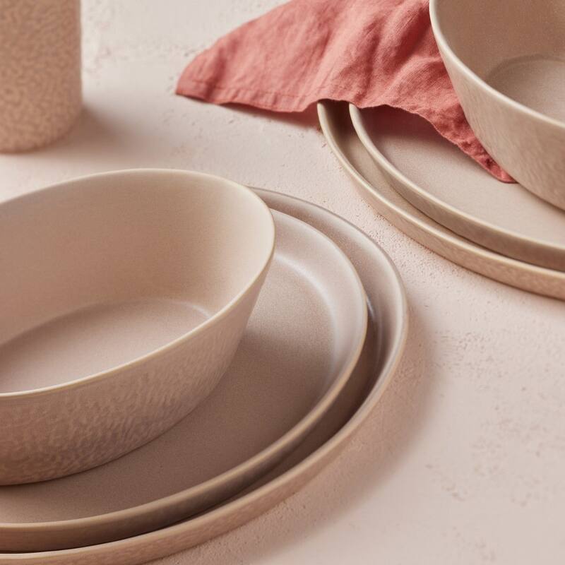 Stone by Mercer Project Katachi Stoneware Dinnerware Set