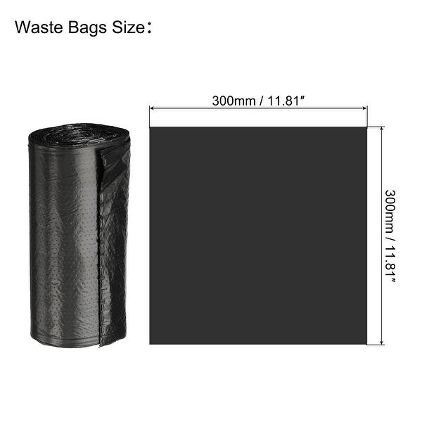8 Rolls / 240 Counts Small Trash Bags 0.5 Gallon Garbage Bags On Sale