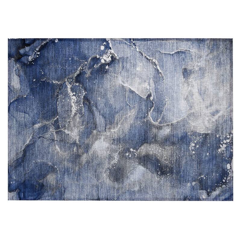 Alto Contemporary Abstract Weather Resistant Timeless Fusion Outdoor Rug