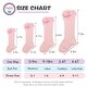 preview thumbnail 6 of 4, CozyWay Knee High Bow Socks, White gray Red Navy Blue Mustard, 5 pair