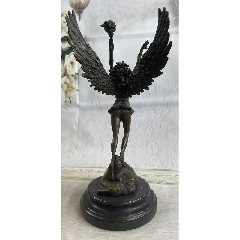 Hand Made Venus Goddess Of Love Bronze Sculpture Statue Art Figurine By Moreau