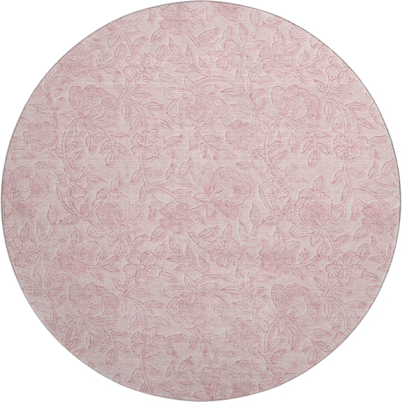 Premium Washable Super Soft Muted Floral Mayfield Rug