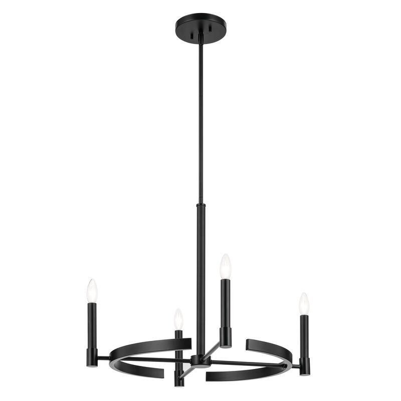 Kichler Lighting Tolani 26 in. 4-Light Chandelier - Black