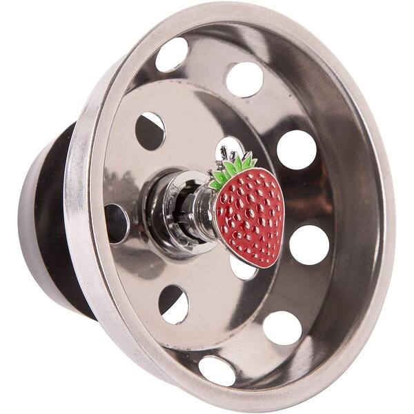 Kitchen Sink Strainer For Standard Drains Drain Stopper With Fun Finish On Sale Overstock 31456701